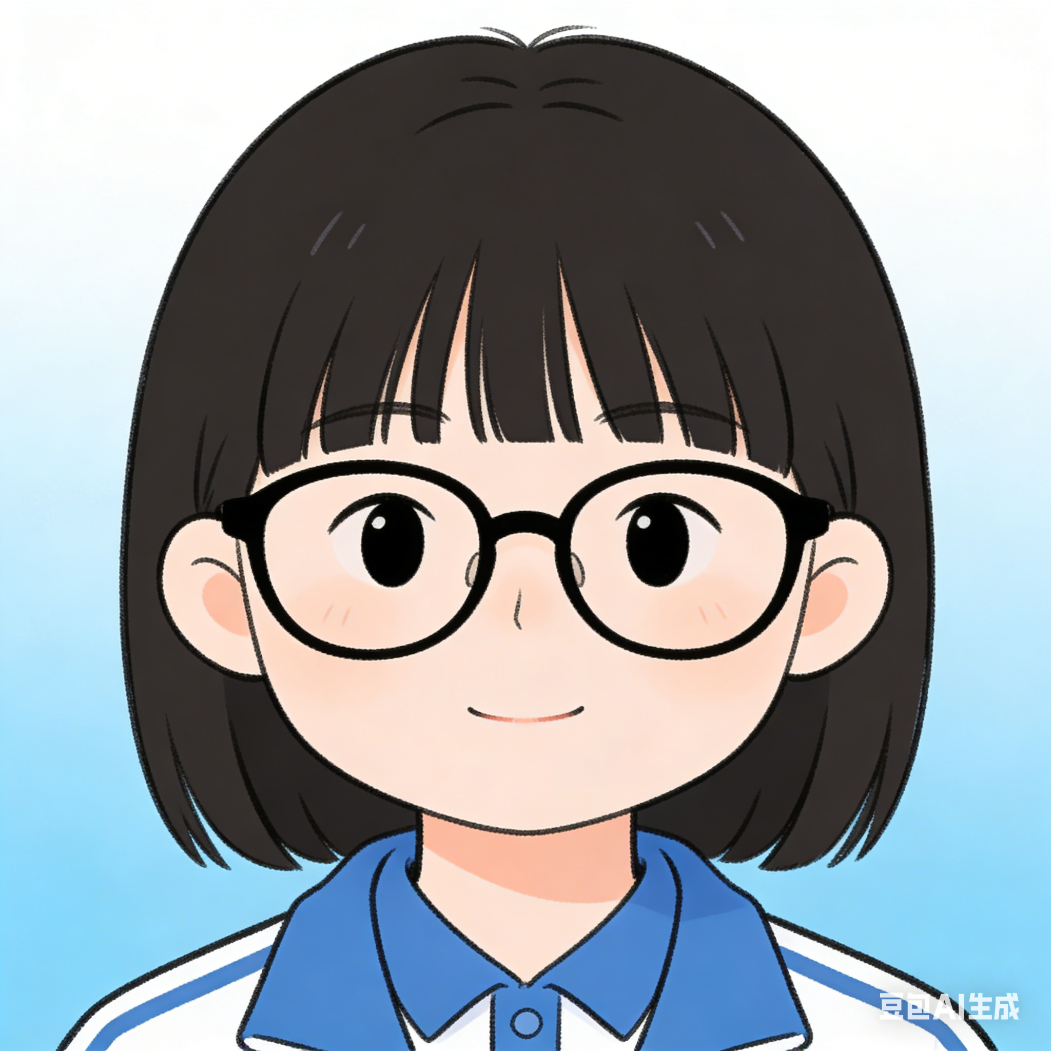 贫困地区学生头像